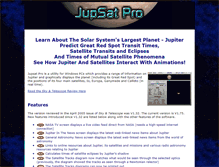 Tablet Screenshot of jupsatpro.nightskyobserver.com